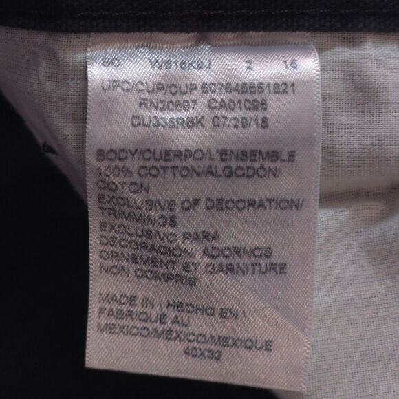 Dickies Carpenter Relaxed Fit Sanded Duck Mens 40x32 Rinsed Black Canvas Jeans N - Picture 11 of 12